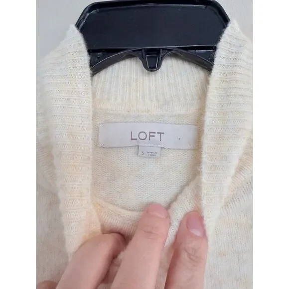 LOFT Dachshund Wrap-Around Graphic Sweater – Size Small 🐶 - Picture 3 of 7